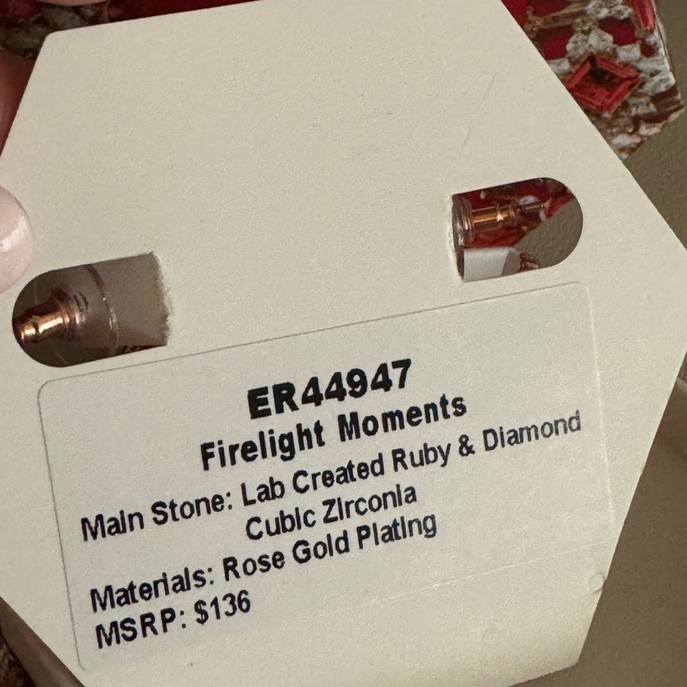 🚫SOLD 🚫---- Firelight Moments Earrings ✨❤️ - Picture 2 of 4
